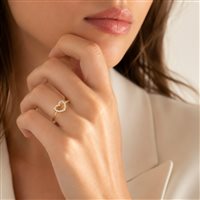 Anello Vidali Gioielli Donna in Oro giallo Zircone ANOR-98-34 - ANOR-98-34